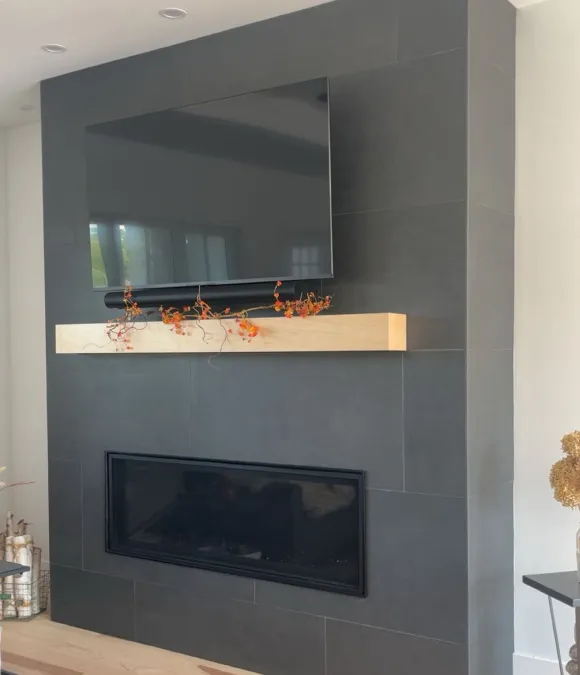 fireplace slider